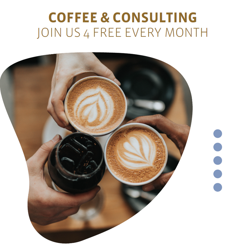 Coffee &amp; Consulting - Kostenfreie Beratung jeden Monat zu einem neuen Schwerpunkt