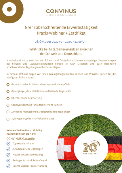 Fallstricke bei Mitarbeitereinsätzen zwischen der Schweiz und Deutschland