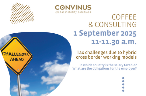 Coffee & Consulting - Tax challenges due to hybrid cross border working models