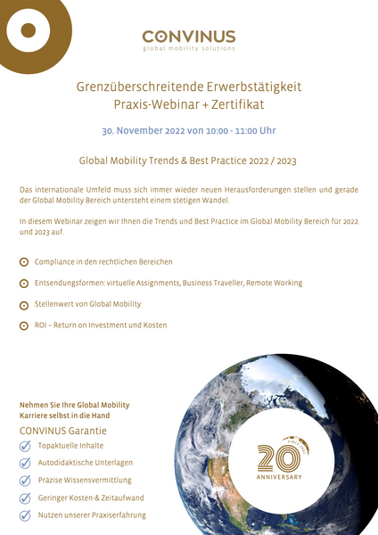 Global Mobility Trends & Best Practice 2022 / 2023