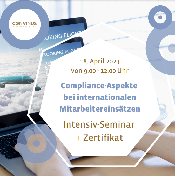 Aufzeichnung - Seminar: Compliance-Aspekte bei internationalen Mitarbeitereinsätzen