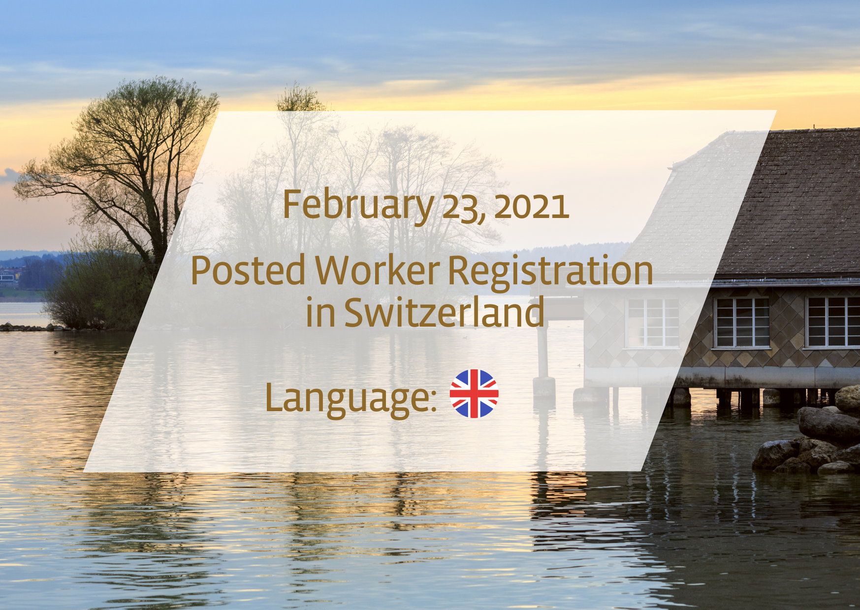 📹 Posted Worker Registration  in Switzerland - Language: English